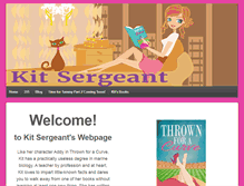 Tablet Screenshot of kitsergeant.com